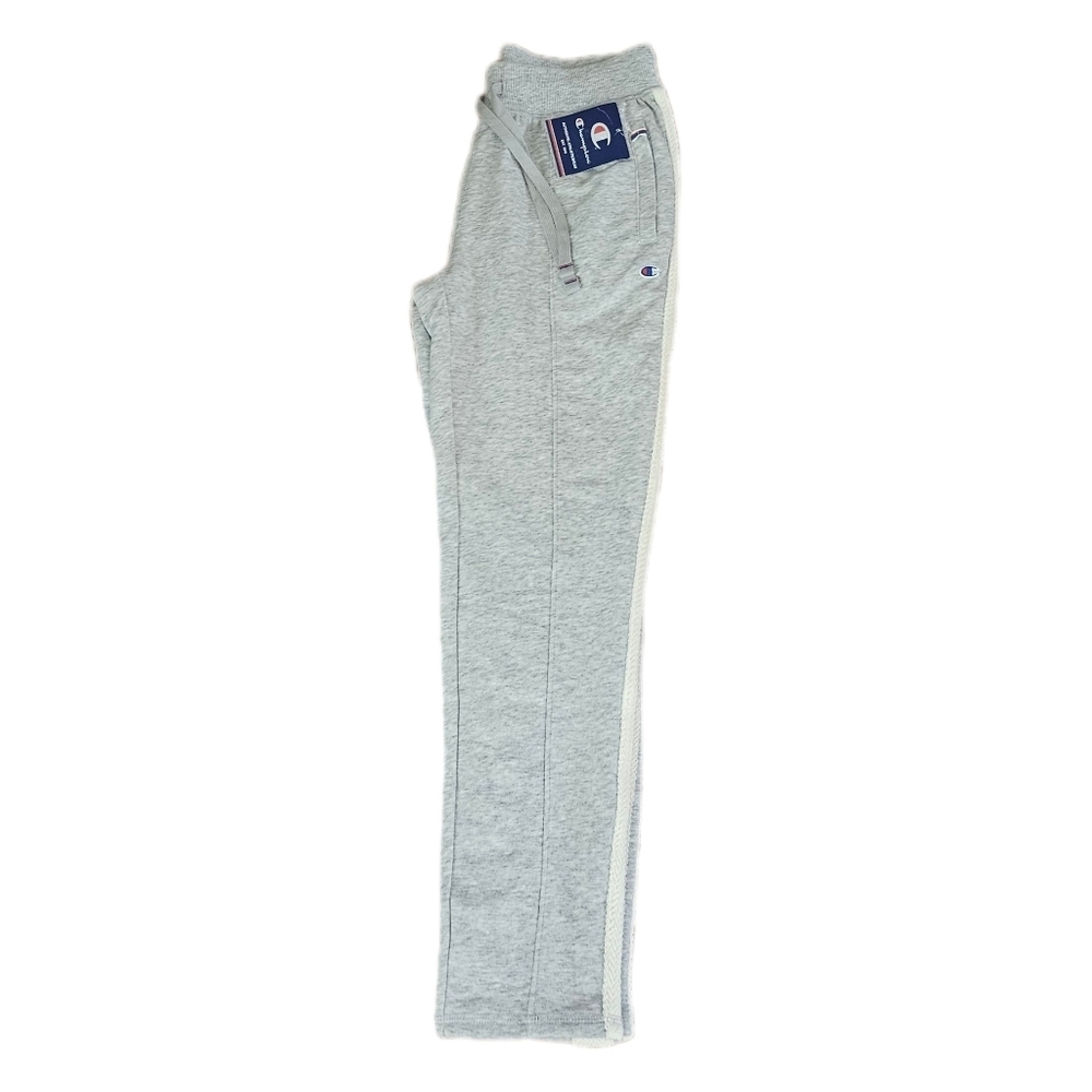 Champion Women's Varsity-Stripe Ankle Gray Women's Jogger Pants, Size XS - Picture 2 of 4